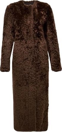 VSP Vsp, Dames, Jassen, Bruin, Maat: XS Leer