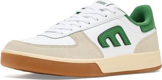 Etnies Emerson Mens Skate Shoes Grey/White/Green : 11.5 D - Medium, Suede/Textile