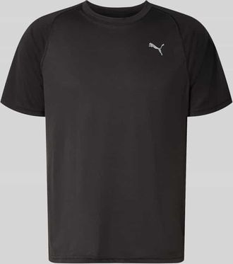 Puma T-Shirt mit Logo und Rundhalsausschnitt in Black, Gr&ouml;&szlig;e XXL