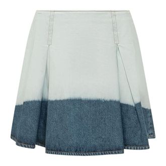 Marni Denim Skirts, female, Blue, Size: S Short Denim Skirt