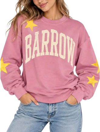 Barrow Felpa girocollo - - Sweatshirts & Hoodies - Donna - Rosa - M