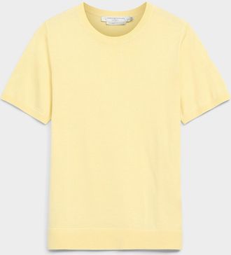 Contemporaine Womens Ultra-fine knit crew-neck sweater