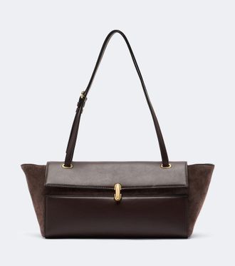 Savette Borsa a spalla Symmetry Trapeze Medium in pelle