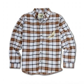 Dixie Mens Flyway Flannel Shirt In Atlantic