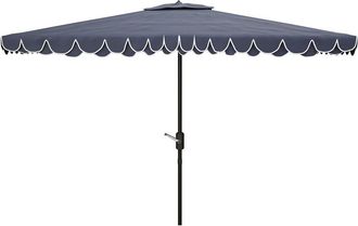 Safavieh Elegant 6.5X10 Rectangular Umbrella