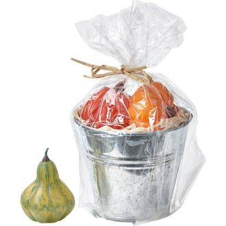 Tag Pumpkin Patch Mini Candle Pail Sculpted Fall Decor Multicolor in Multicolored at Nordstrom