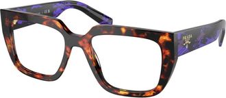 Prada Glasses, female, Brown, Size: 50 MM A03V Optical Frame