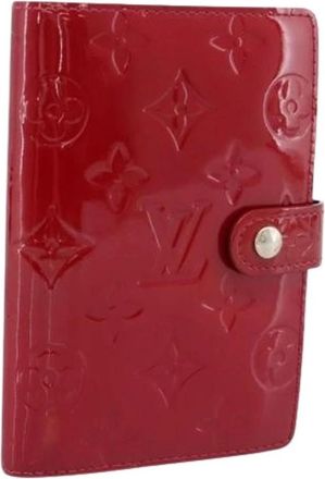 Louis Vuitton Pre-owned Day Planner Cover - Dames - Vintage Accessoires - Rood - ONE Size - Leer - Vintage
