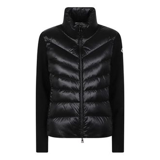 Moncler Dames, Jassen, Zwart, Maat: M Wol