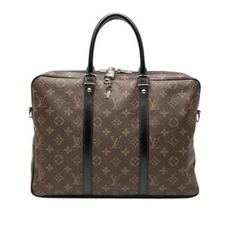 Louis Vuitton Pre-owned Handbags, female, Brown, Size: ONE SIZE Pre-owned Porte-Documents Jour
