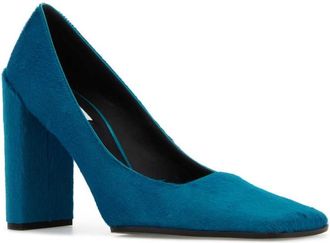 Alaia Turquoise Slip-on Pumps