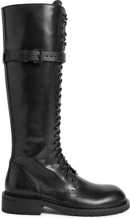 Ann Demeulemeester Danny combat boots - Zwart