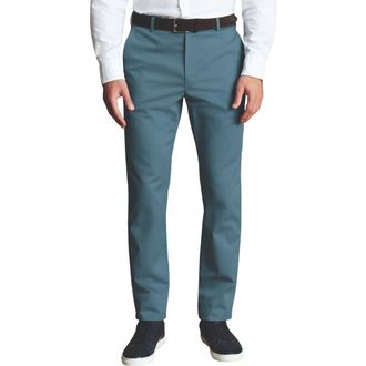 CHARLES TYRWHITT Slim Fit Ultimate Non-Iron Chino in Mid Blue at Nordstrom, Size 34