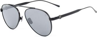 Belstaff Black Titanium Mens Sunglasses