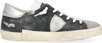 Philippe Model Prsx Sneaker - Heren - Sneakers - Zwart - 41 EU - Leer - Schoenen