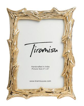 Tiramisu Gilded Ginkgo Aluminum Picture Frame
