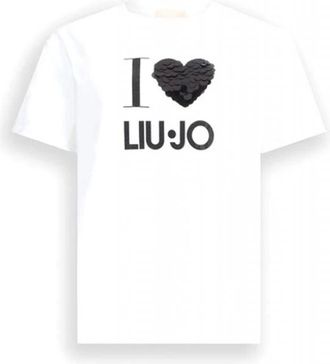 Liu Jo Dames, Tops, Wit, Maat: M Katoen