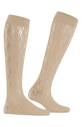 Falke Pure Shore Knee High Socks in Porcelain at Nordstrom, Size 35-38