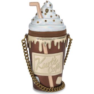 Kurt Geiger Coffee Cup Shoulder Bag in Open Brown at Nordstrom