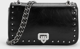 Charles & Keith Arwen Studded Shoulder Bag