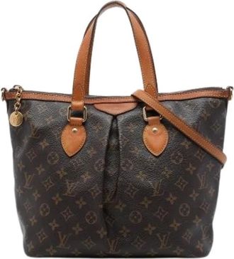 Louis Vuitton Pre-owned Palermo PM - Dames - Vintage Shopper - Bruin - ONE Size - Leer - Vintage