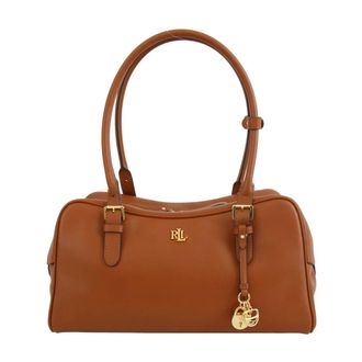 Ralph Lauren Satchel Cuoio - female - Ralph Lauren - Shoulder Bags - Brown - ONE SIZE - Bags