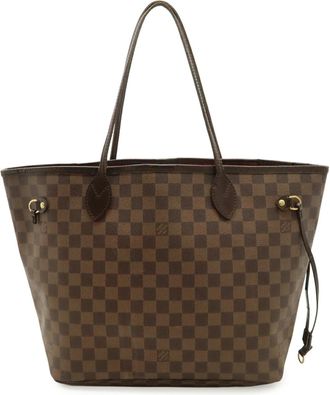 Louis Vuitton Brown Damier Canvas Damier Canvas Shoulder Bag Tote Bag (Pre-Owned)