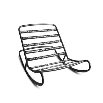 Fatboy Rock n Roll Lounge Chair, schwarz