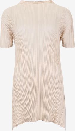 Issey Miyake Plissee-Tunika mit Stehkragen Monthly Colors July