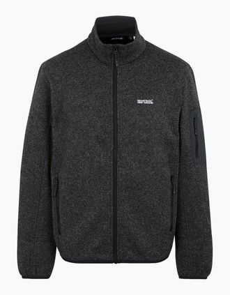 Regatta Mens Regatta Mens Newhill Marl Full Zip Fleece Jacket - Grey - Size: 42/Regular