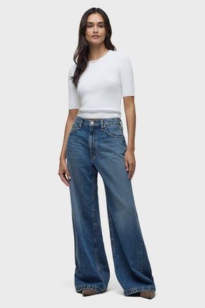 Hudson Jodie Loose Fit Wide Leg in Polaris at Nordstrom, Size 2532