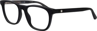 Montblanc Stijlvolle Optische Bril Mb 0422O - Heren - Brillen - Zwart - 53 MM - Accessoires