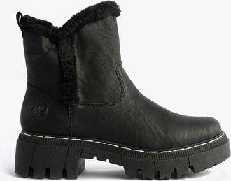 Rieker 74082-00 Womens Boots Black - Size UK 7.5