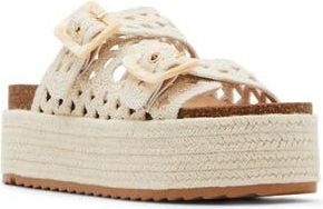Madden Girl Bali Slide Sandal in Off White at Nordstrom Rack, Size 8.5