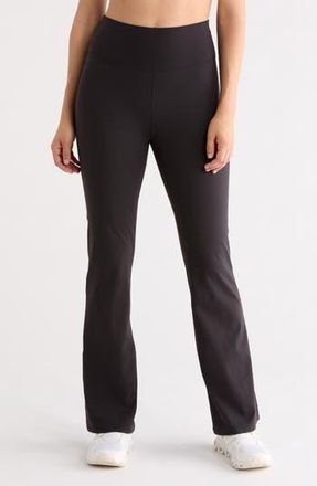 Zella Perform High Waist Flare Leggings in Black at Nordstrom Rack, Size X-Large