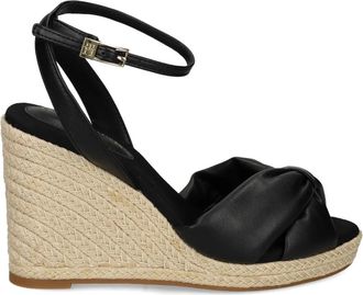 Tommy Hilfiger Sandali con zeppa - Nero