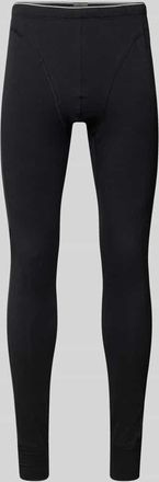 Schiesser Stoffhose mit elastischem Bund in Black, Gr&ouml;&szlig;e XXL