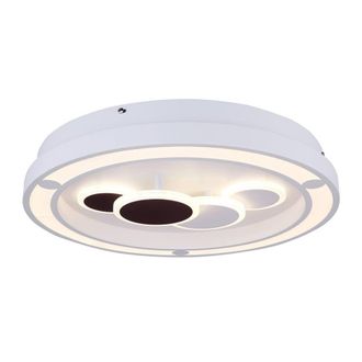 Netlighting Kolli Semi Ceiling Light White LED Dimmable 3000 6000K Remote Control