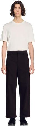 Sandro Barrel jeans in Chocolate at Nordstrom, Size 27 X 28