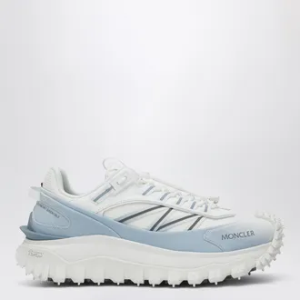 Moncler Trailgrip sneakers white/light blue with Vibram Megagrip sole