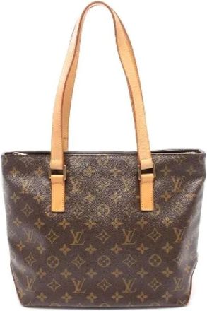 Louis Vuitton Pre-owned Tote Bags, female, Brown, Size: ONE SIZE Pre-owned Canvas louis-vuitton-bags