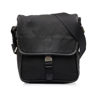 Prada Pre-owned Prada Tessuto Buckle Messenger Bag PBRKC060ENKSDCE0