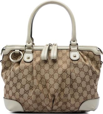 Gucci Pre-owned Gucci GG Canvas Sukey Satchel Ladies 124WSHOSN1WWD72K