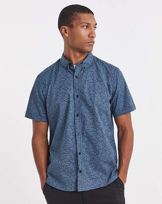 Jacamo Oxford Short Sleeve Shirt