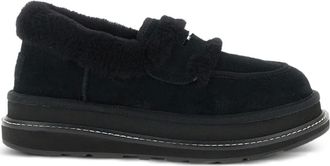 UGG x Sacai suede loafers - Nero