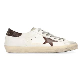 Golden Goose Sneakers, male, White, Size: 7 US Super-Star Sneakers