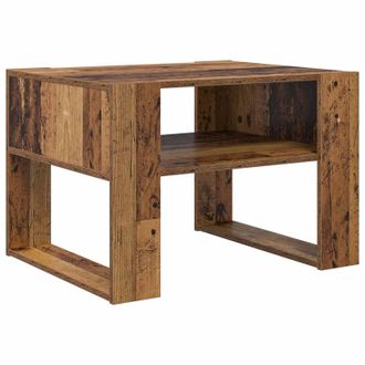 vidaXL Mesa De Caf&eacute; Madera Vieja 66 X 53 X 45 Cm Madera De Ingenier&iacute;a Vidaxl