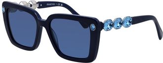 Swarovski Womens Sk6032 55Mm Sunglasses