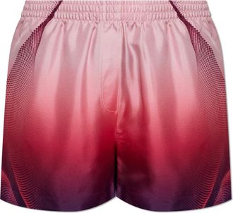 Casablanca Gradient Silk Shorts - Dames - Bermuda - Roze - XS - Korte Broeken