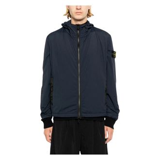 Stone Island Light Jassen - Heren - Zomerjassen - Blauw - M - Jassen